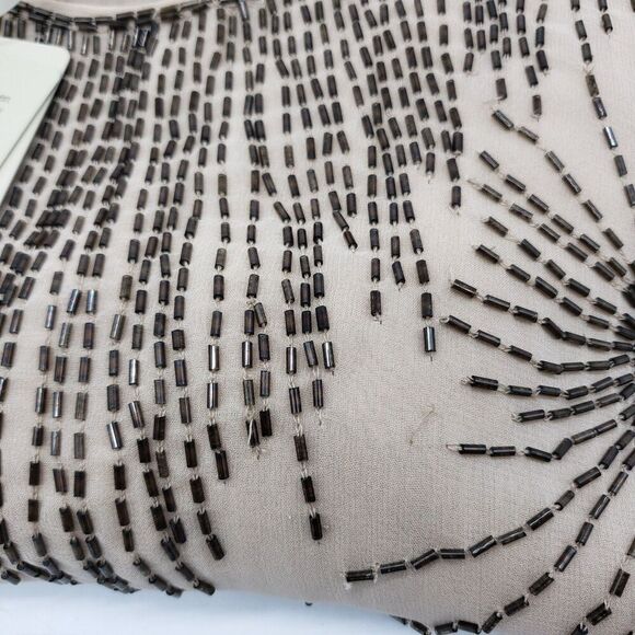 NWT Haute Hippie Blouse Womens Small Silk Beaded Embellished Tunic Top Boho - Picture 14 of 14